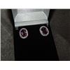 Image 2 : EARRINGS - NEW STERLING SILVER MYSTIC TOPAZ EARINGS
