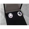 Image 5 : EARRINGS - NEW STERLING SILVER MYSTIC TOPAZ EARINGS