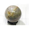 Image 2 : SMOOTH JASPER STONE ORB - 3" DIAMETER - STAND NOT INCLUDED