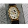 Image 3 : WATCH - MOTHER OF PEARL FACE WITH HORSE PICTURE DESIGN - LEATHER STRAP - BY TEMPI WATCHWORKS - SPECI