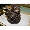 Image 1 : BRONZE FIGURE - BULL DOG IN BAG