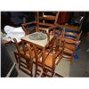Image 2 : VINTAGE DINING CHAIRS - 6 X BID