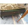 Image 2 : VINTAGE METAL SINDLE BED - HAS ORIGINAL BED SPRINGS - HEAD BOARD AND FOOT BOARD - COMES WITH USED MA