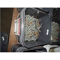BUCKET OF NEW SCREWS - 3 1/4"