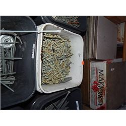 BUCKET OF NEW SCREWS - 2 1/4"