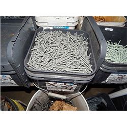 BUCKET OF NEW SCREWS - 2 7/8"