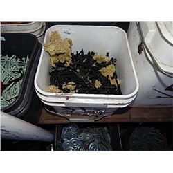 BUCKET OF NEW SCREWS - 3 1/4
