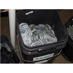 BUCKET OF RING PLATES