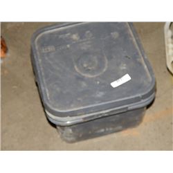 BUCKET OF POWDER GROUT