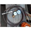Image 1 : GUAGES (2) AND AIR HOSE WITH FIRE FILLER ATTACHMENT AND GUAGE = 3 PC TTL