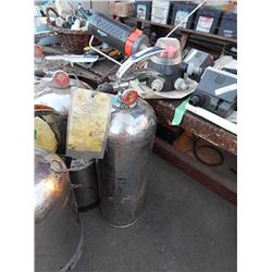 CHROME TANK FIRE EXTINGUISHER