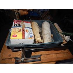 PAINT TRAYS AND CONTENTS