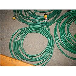 GARDEN HOSE WITH QUICK CONNECTORS