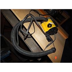 ELECTRIC AIR PUMP - USED TO INFLATE ISLAND IN THE AUCTION TODAY