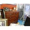 Image 1 : DRESSOR - LIKE NEW - 6 DRAWER HIGH BOY