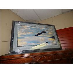 FRAMED PRINT- "DAWNS LIGHT - RON PARKER - GALLERY ESTIMATE - 500