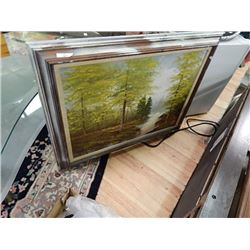 FRAMED OIL PICTURE