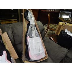 NOVA ELECTRIC GUITAR - PINK - NEW