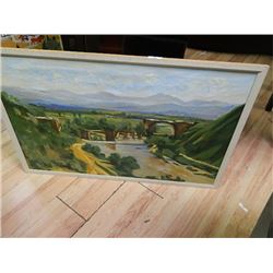 OIL PICTURE - LANDSCAPE