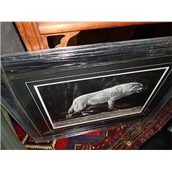 FRAMED LIMITED EDITION PRINT - LONE SENTRY - ROBERT POW - GALLERY ESTIMATE $450