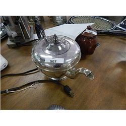 SILVER STYLE TEA POT