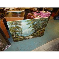 OIL ON CANVASS