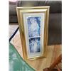 Image 1 : FRAMED DOUBLE PICTURE - LADIES AND ANGELS