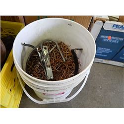 PAIL OF NEW NAILS