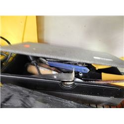 METAL TOOL BOX WIHT TOOLS