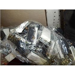 NEW LIGHT SWITCHES - RECTANGLE DESIGN - 10 PER BAG