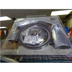 NEW TUB AND SHOWER FACET SET - CHROME