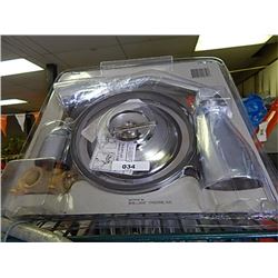 NEW TUB AND SHOWER FACET SET - CHROME
