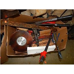 BOX OF TOOLS AND OTHER