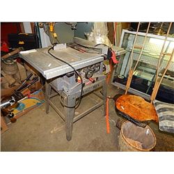 CRAFTSMAN TABLE SAW ON STAND