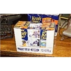 COLLECTABLE KRAFT DINNERS - INCLUDES HOCKEY CARDS - ASSORTED DATES - 1993-1996