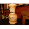 Image 1 : WOOD CARVED TABLE LAMP