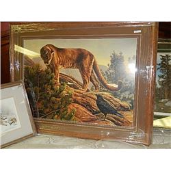 FRAMED PRINT - CURIOUSITY - KALON BAUGHAN - GALLERY ESTIMATE $675