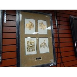 FRAMED PRINT - BILL REID
