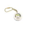 Image 1 : Nautical Solid BrassClinometer Level Key Chain 5"