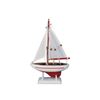 Image 1 : Hand Made Pacific Sailer Red 9"