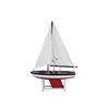 Image 1 : Hand Made It Floats 12" - American Floating Sailboat