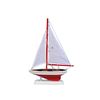 Image 1 : Hand Made Pacific Sailer 17" - Red