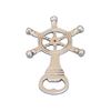Image 1 : Nautical Solid BrassShip Wheel Bottle Opener 5"