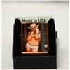 Image 1 : GENUINE ZIPPO LIGHTER "COWGIRL MIRANDA" MADE IN THE U.S