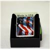 Image 1 : GENUINE ZIPPO LIGHTER "AMERICAN FLAG" MADE IN THE U.S.