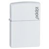 Image 1 : GENUINE ZIPPO MATTE WHITE LIGHTER