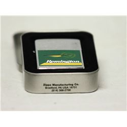 GENUINE ZIPPO LIGHTER "REMINGTON" MADE IN THE U.S.
