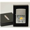 Image 2 : COLLECTIBLE GENUINE ZIPPO LIGHTER IRON WORKER MADE IN U