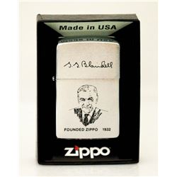 COLLECTIBLE GENUINE ZIPPO LIGHTER THE FOUNDER MADE IN U