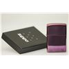 Image 1 : GENUINE ZIPPO PURPLE LIGHTER MADE IN U.S.A